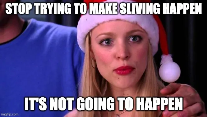 Paris Hilton Won't Stop Trying to Make 'Sliving' Happen