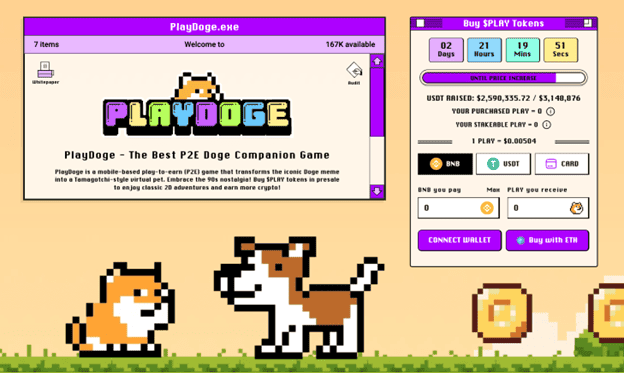 PlayDoge Presale Surges Past $2.5M in Just 10 Days – Could This Meme Coin Explode?