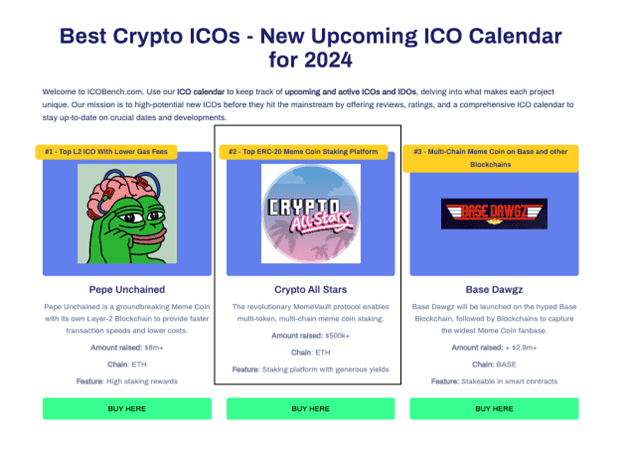 Crypto All-Stars Presale Heats Up with Tasty Meme Coin Staking Rewards